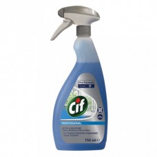 CIF PROFESSIONAL WINDOW & MULTI SURFACE 0.75LT-ΚΑΘΑΡΙΣΤΙΚΟ ΓΥΑΛΙΝΩΝ & ΣΚΛΗΡΩΝ ΕΠΙΦΑΝΕΙΩΝ